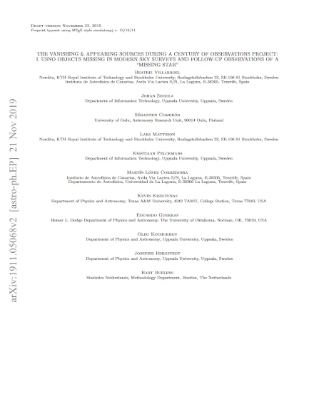 The Vanishing & Appearing Sources during a Century of Observations project: I. USNO objects missing in modern sky surveys and follow-up observations of a missing star