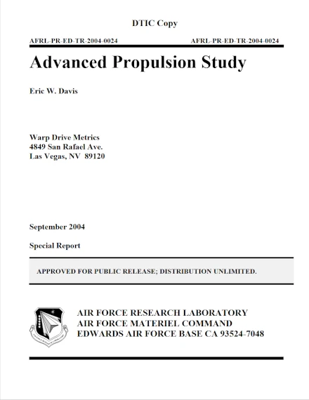 Advanced Propulsion Study