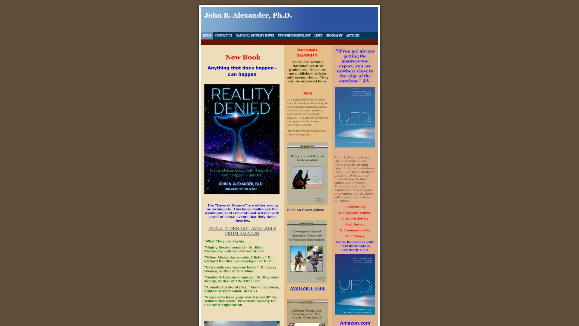 Col. John B. Alexander